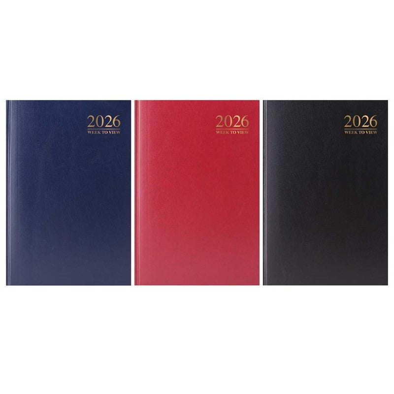 TALLON 2026 A6 WEEK TO VIEW HARD BACK DIARY. TA3174 \\\KD33133