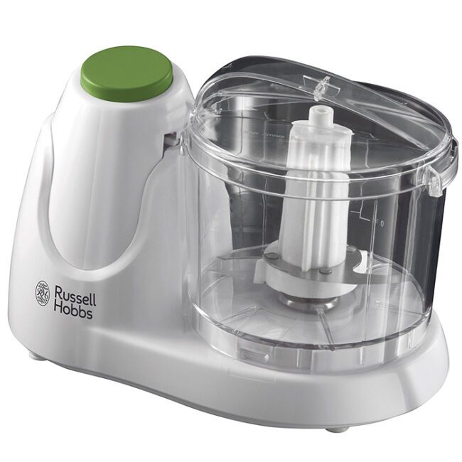 RUSSELL HOBBS ELECTRIC MINI CHOPPER 75W WHITE / CLEAR 22220. RU-22220 \\\KD33186