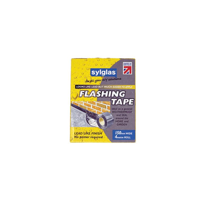 SYLGLAS 150MM X 4 M ROLL LOOKS LIKE LEAD FLASHING TAPE WEATHERPROOF. SYL100001372 \\\KD33261