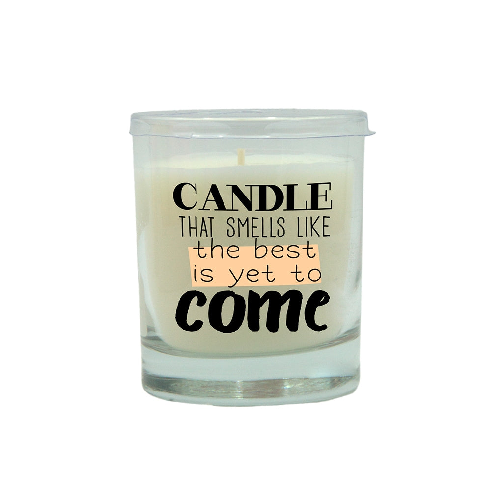 LUMAR AROMATIC PUMPKIN CAKE SCENTED THE BEST GLASS CANDLE JAR. PS109344 \\\KD33312