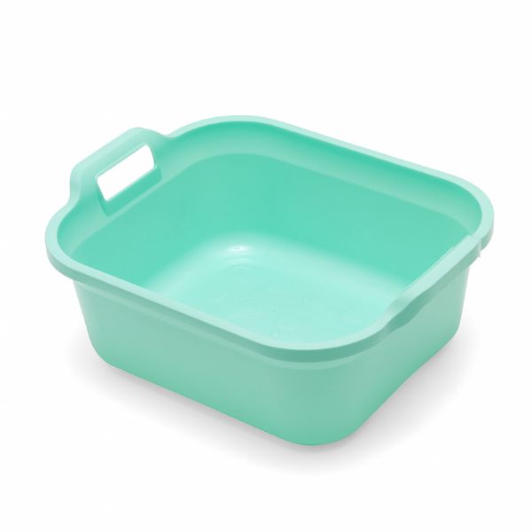 ADDIS BLUE HAZE RECTANGULAR 10L BOWL WITH HANDLE 39X32X14 CM. 517949 \\\KD33360