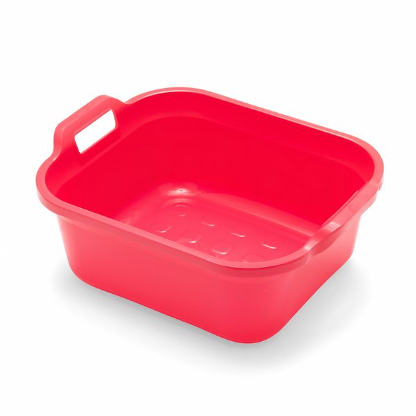 ADDIS POMEGRANTE RECTANGULAR 10L BOWL WITH HANDLE 39X32X14 CM. 517950 \\\KD33361
