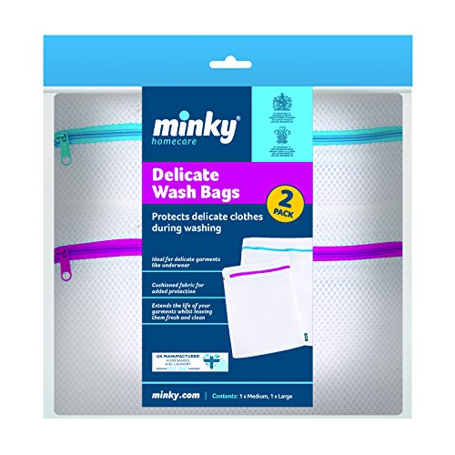MINKY DELICATE CLOTHES WASHING LAUNDRY BAG 2/PK. TT70401200 \\\KD33367