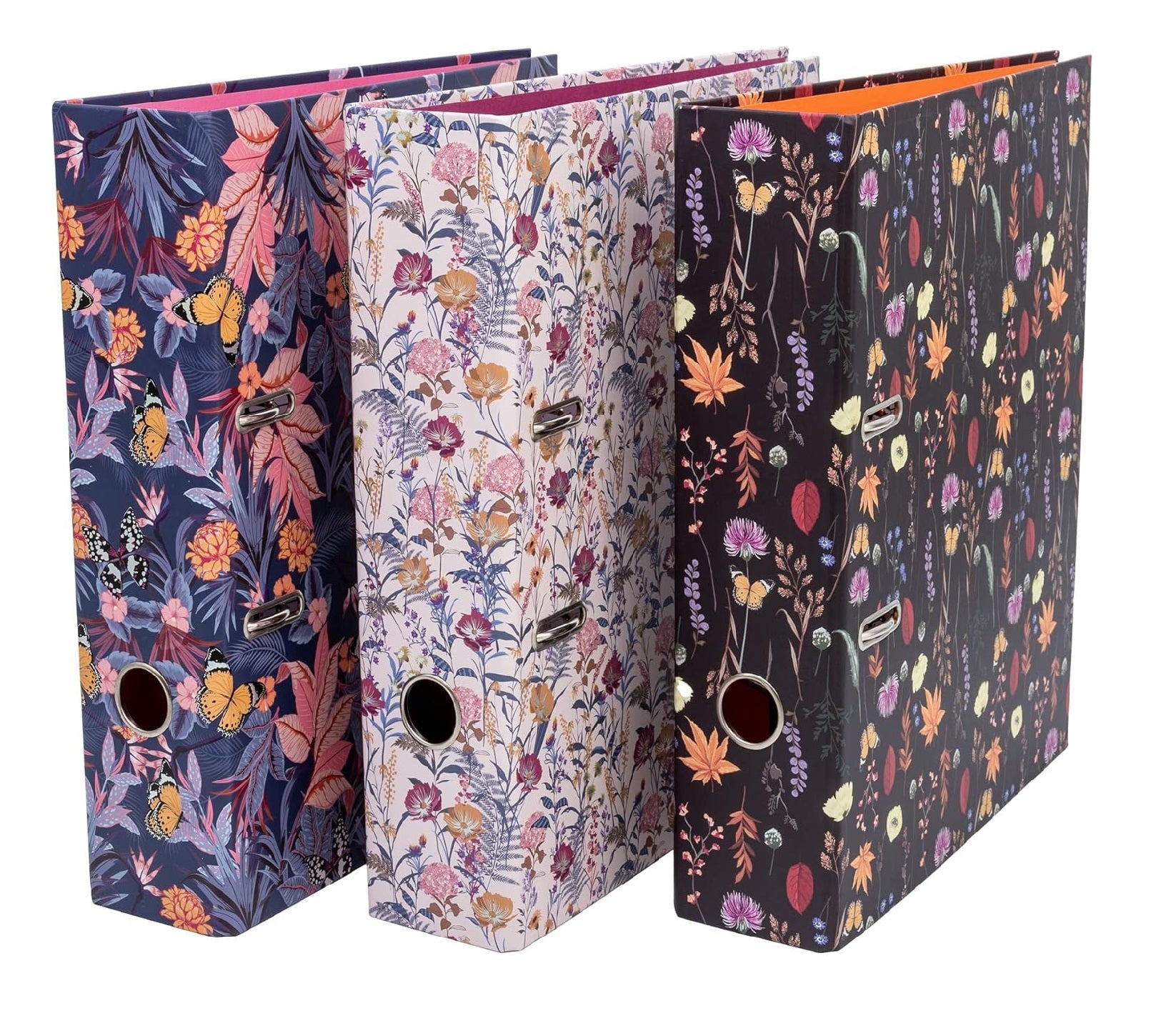 PUKKA ASSORTED BLOOM A4 LEVER ARCH. 9635(ASST)-BLM \\\KD33368