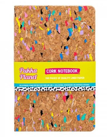 PUKKA PLANET A5 CORK SOFTCOVER NOTEBOOK 160 PAGES. 9855-SPP \\\KD33375