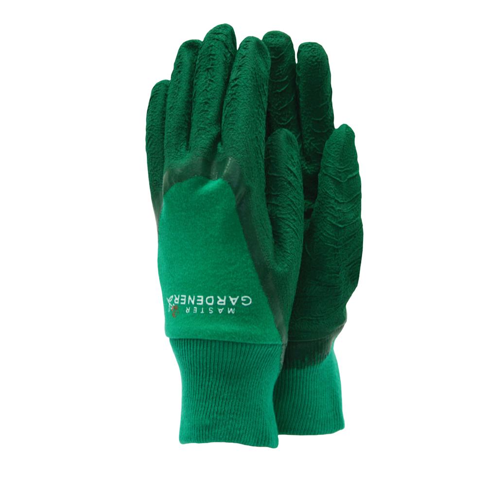 TOWN & COUNTRY MASTER GARDENER GARDEN GLOVES GREEN- SMALL (7). TGL200S \\\KD33390