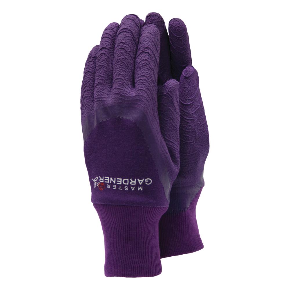TOWN & COUNTRY MASTER GARDENER LADIES AUBERGINE GLOVES - SMALL (7). TGL272S \\\KD33397