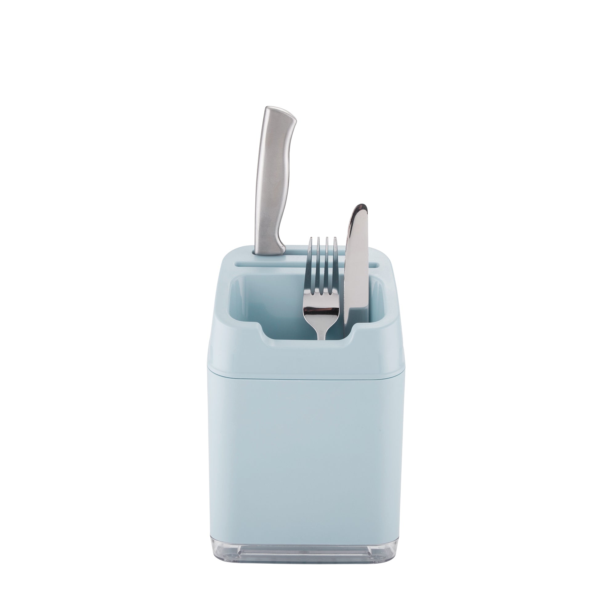 MINKY KITCHEN UTENSIL CADDY SLATE BLUE 20 X 12 X 14 CM APX. TS10200143 \\\KD33405