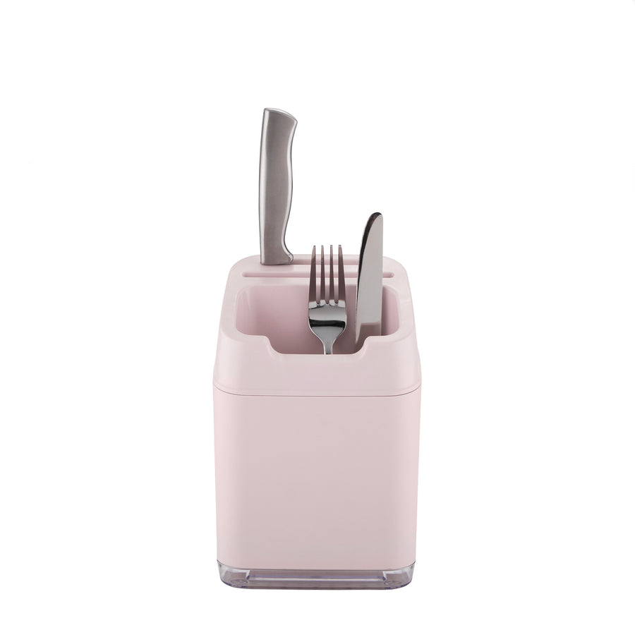 MINKY KITCHEN UTENSIL CADDY DUSTY PINK 20 X 12 X 14 CM APX. TS10200142 \\\KD33406