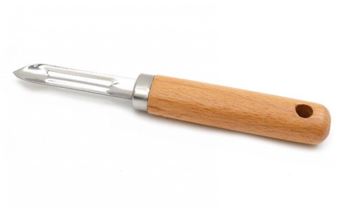 HEART OF THE HOME WOODEN HANDLE POTATO PEELER. KG2126 \\\KD33407