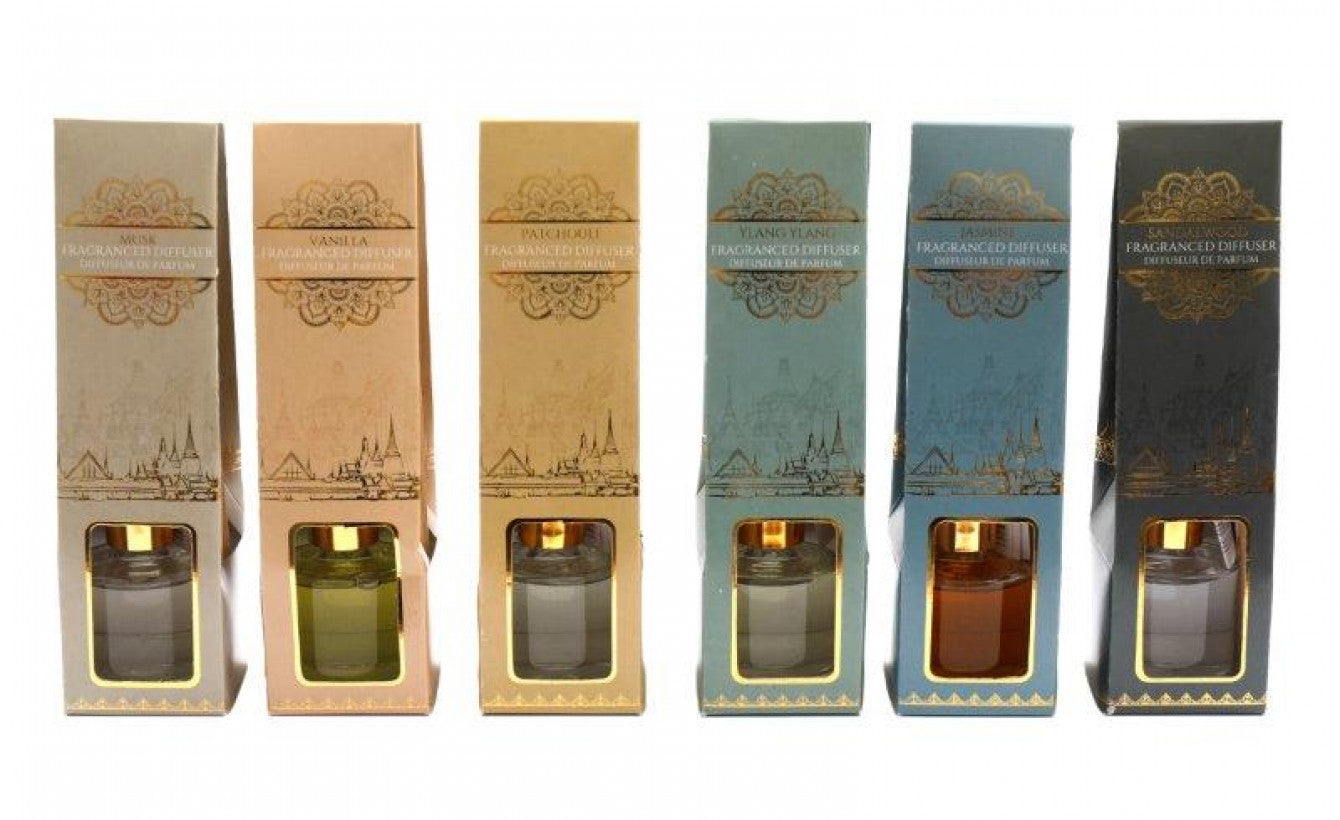 ASSORTED FRAGNANCE TEMPLE REED DIFFUSER 50ML. FR1319 \\\KD33410
