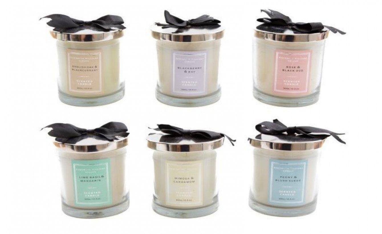 ASSORTED FRAGNANCE AVA CANDLE POT WITH LID 10.5CM X 10CM. FR1298 \\\KD33412