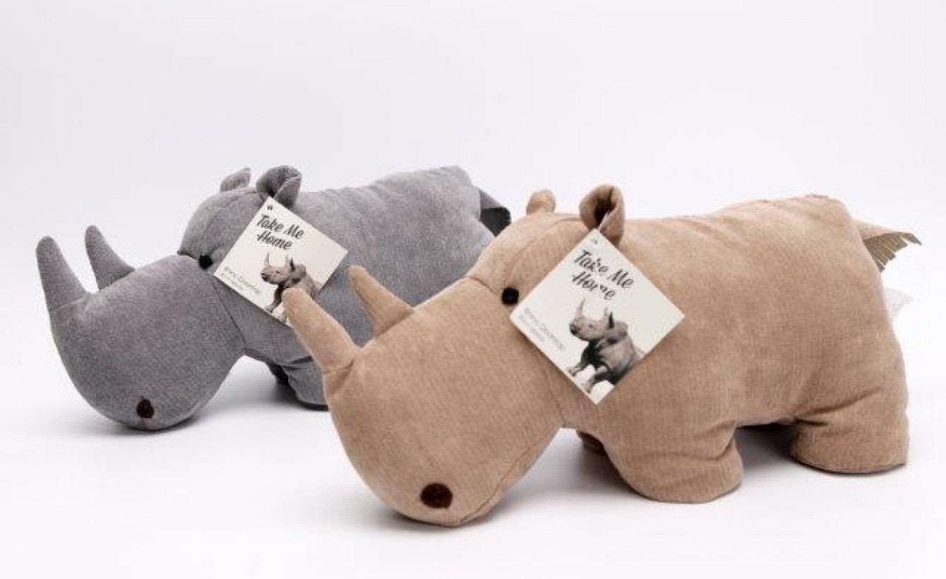 TAKE ME HOME ASSORTED COLOUR RHINO DOOR STOP 30CM. TX0934A \\\KD33433