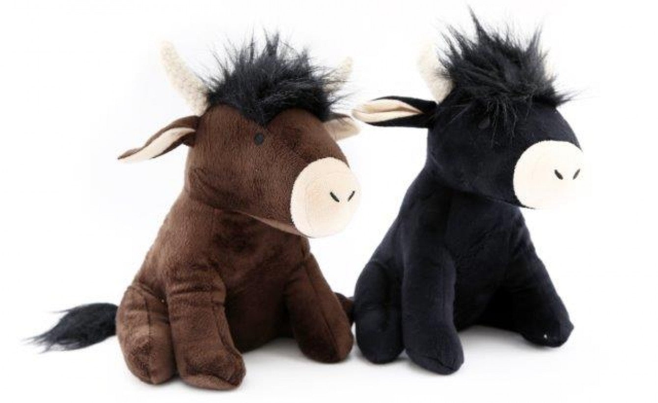 ASSORTED COLOUR HIGHLAND COW DOOR STOP 25 X 17CM. TX1216 \\\KD33445