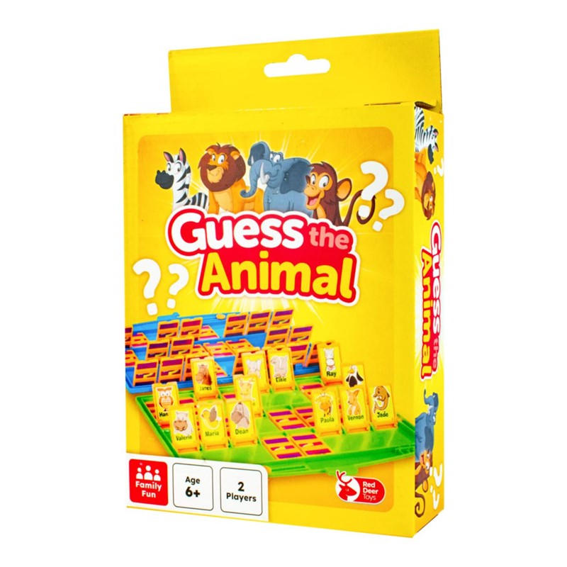 RED DEER TOYS GUESS THE ANIMAL FAMILY FUN GAME. OL323863 \\\KD33467