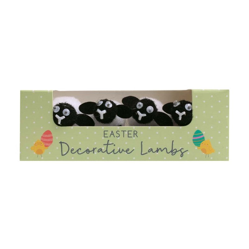 TALLON EASTER DECORATIVE LAMBS 4/PK. TA6636 \\\KD33481
