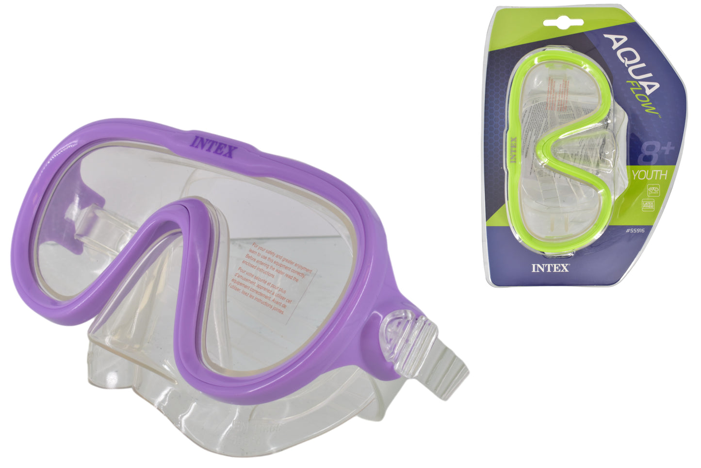 INTEX AQUA FLOW SEA SCAN SWIM MASK. TY5161 \\\KD33485