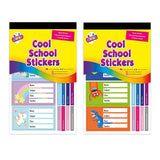 ARTBOX ASSORTED SUPER COOL SCHOOL STICKER BOOK. TA6929 \\\KD33492