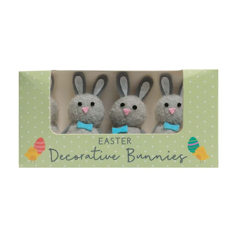 TALLON EASTER DECORATIVE BUNNIES 4/PK. TA6637 \\\KD33503