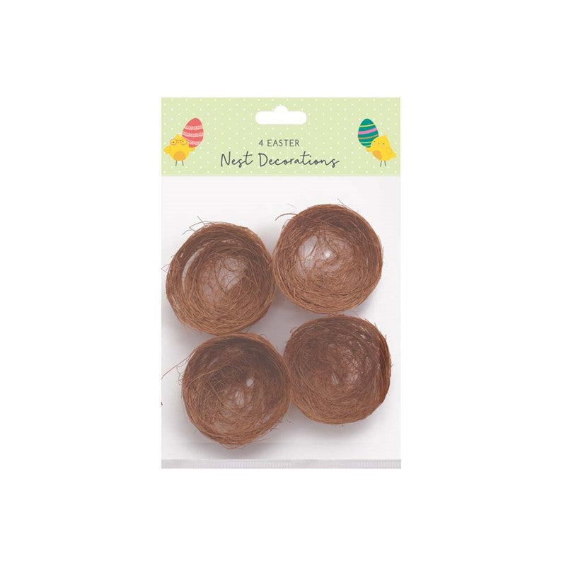 TALLON EASTER DECORATIVE NESTS 4/PK. TA6639 \\\KD33504