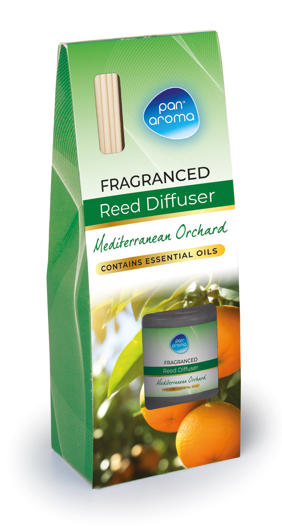PAN AROMA MEDITERRANEAN ORCHARD REED DIFFUSER 30ML. PAN0682 \\\KD33511