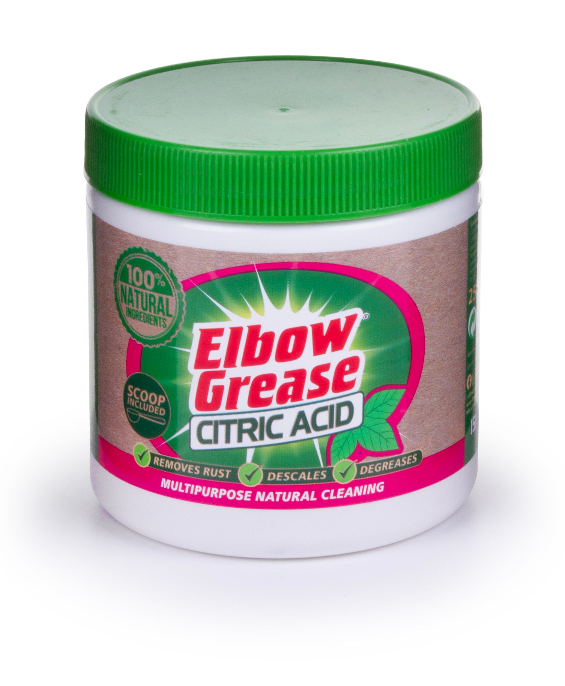 ELBOW GREASE MULTI PURPOSE CITRIC ACID CLEANER 250GM. EG138-12 \\\KD33547