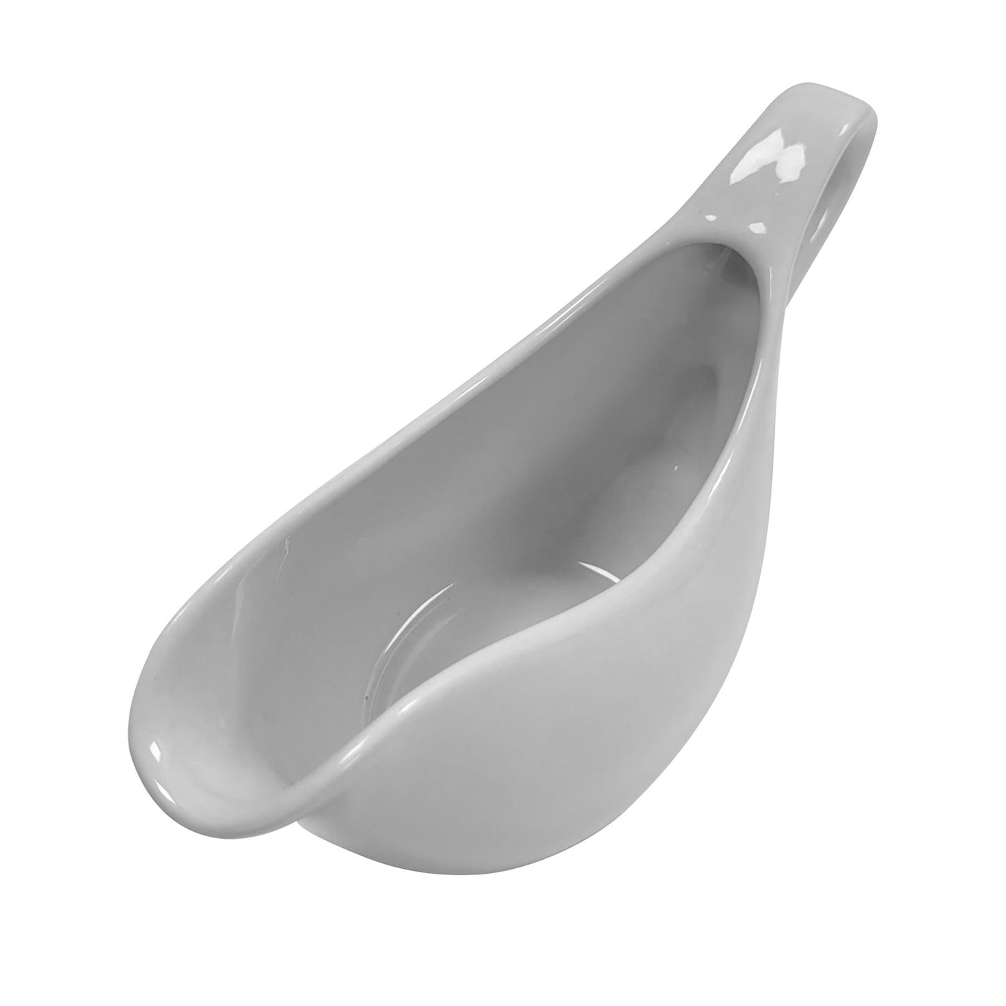 CARNABY ISLINGTON WHITE PORCELAIN GRAVY BOAT. CRM1492GE \\\KD33574