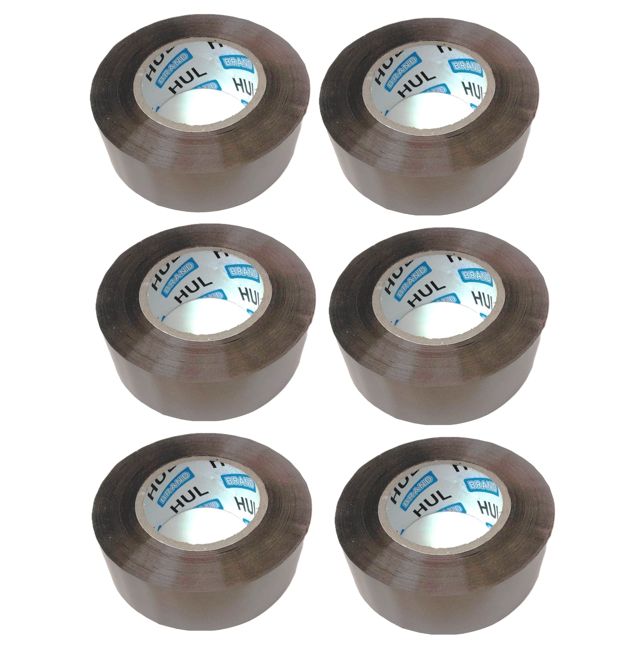 HUL BROWN PACKAGING TAPE 200M X 48MM 6/PK. TP0011 \\\KD33576