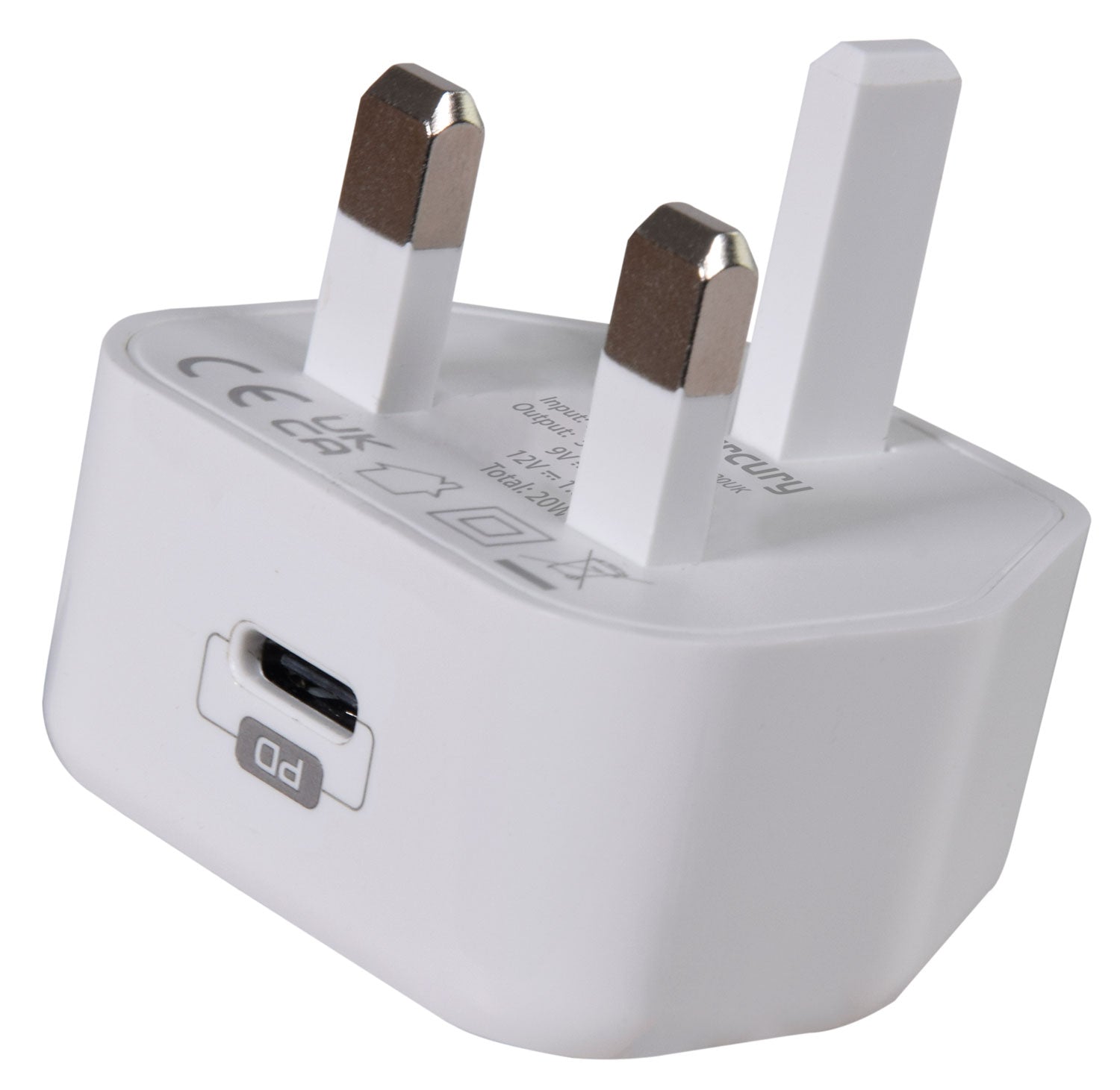 MERCURY 20W LOW PROFILE USB C CHARGER. 421.720UK \\\KD33582