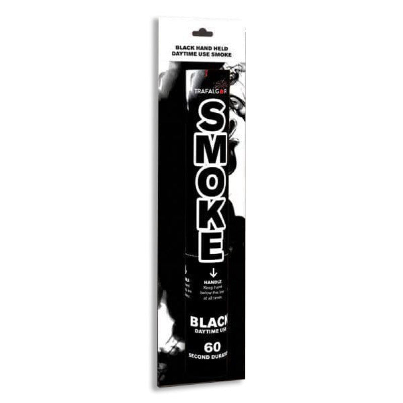 TRAFALGAR HANDHELD DAYTIME COLOURED SMOKE- BLACK. CR-RPS001N \\\KD33598