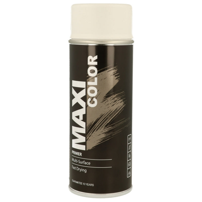 MAXI COLOR MULTI SURFACE PRIMER WHITE SPRAY 400ML. MX002 \\\KD33623