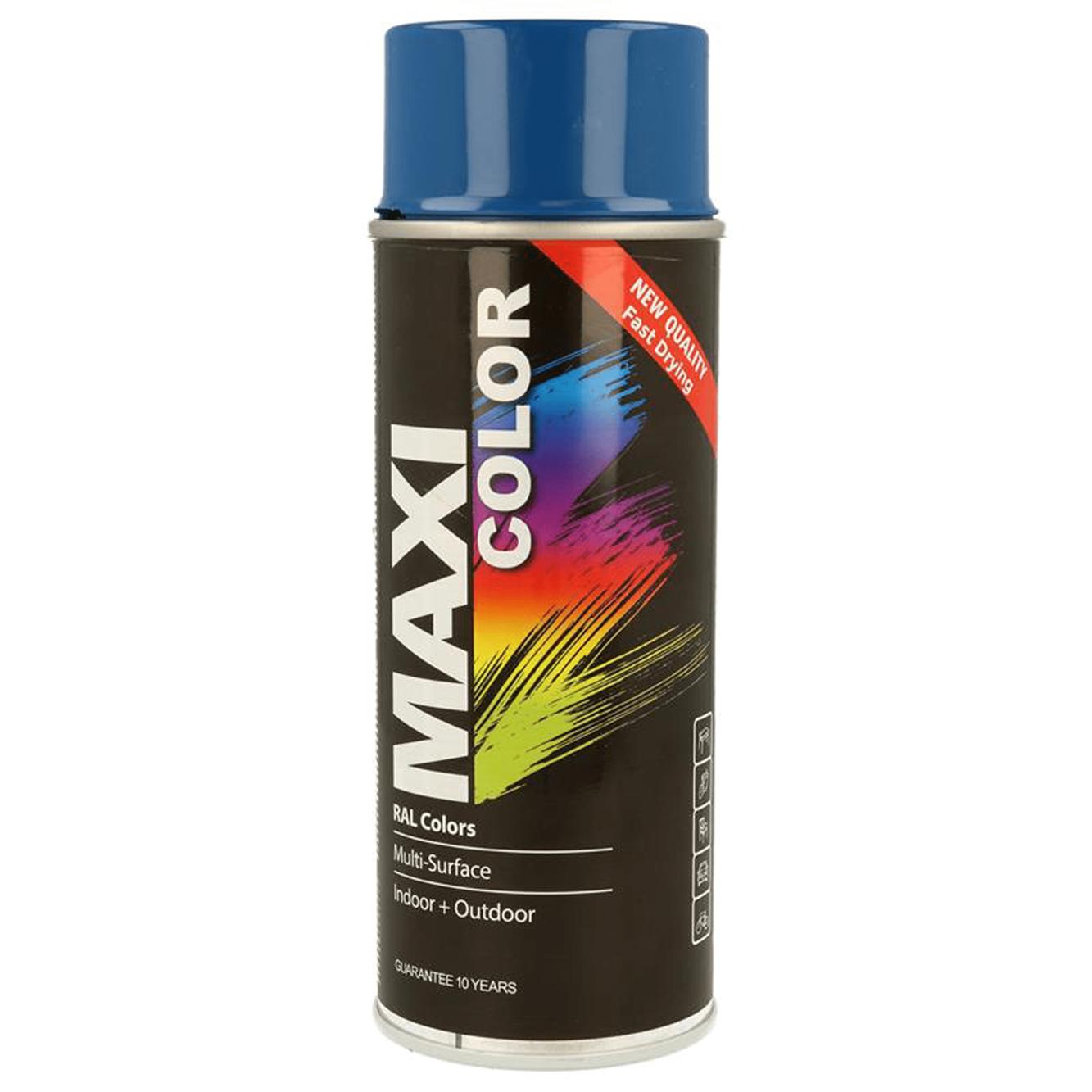 MAXI COLOR MULTI SURFACE GENTIAN GLOSSY BLUE SPRAY 400ML \\\KD33633