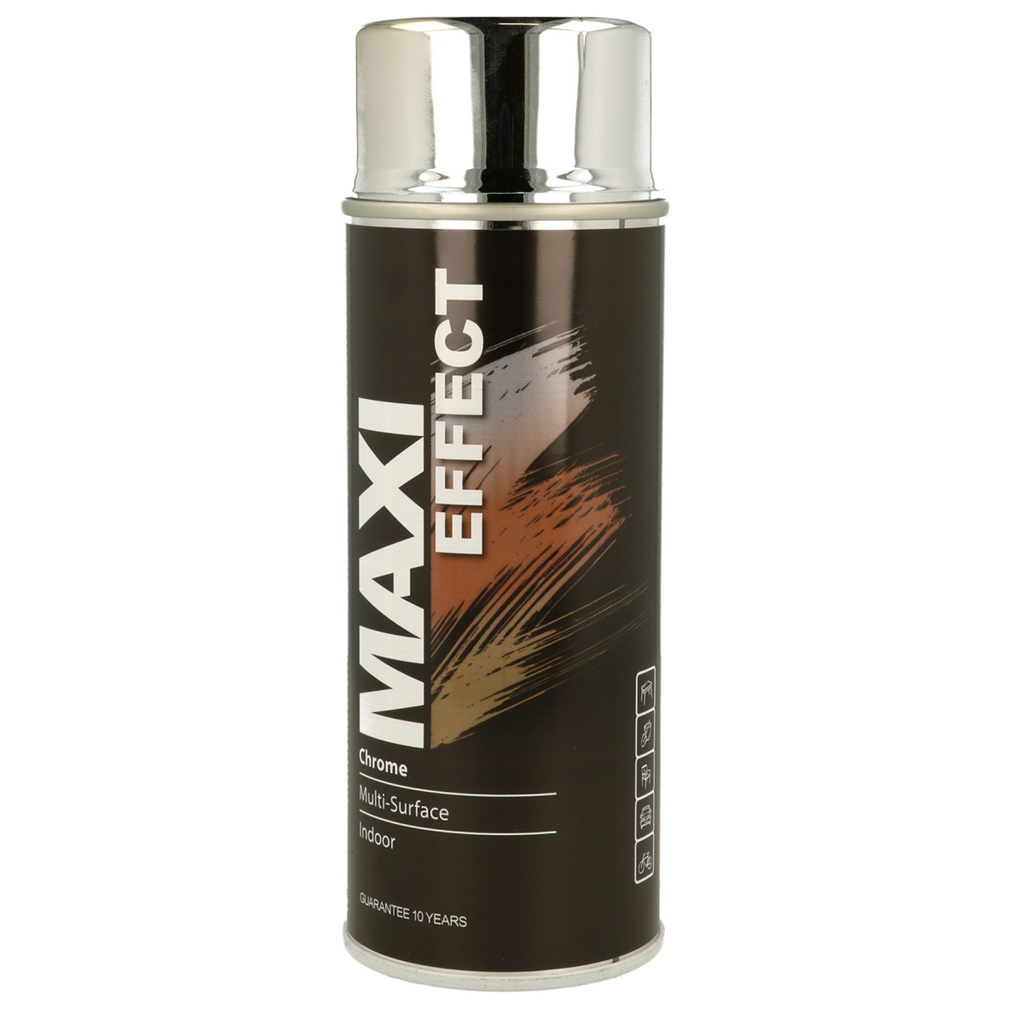 MAXI COLOR MULTI SURFACE CHROME EFFECT SPRAY 400ML. MX0010 \\\KD33644