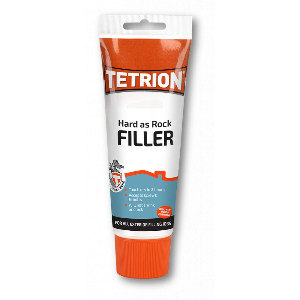 TETRION HARD AS ROCK MASONRY REPAIR FILLER TUBE 330GM \\\KD33674