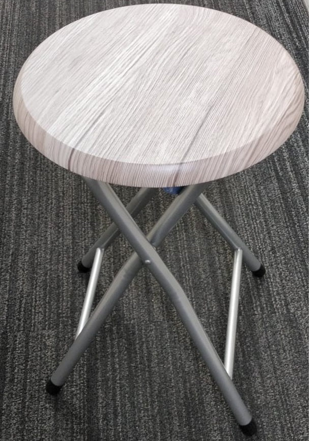 ANZ BEECH WOOD EFFECT JUNIOR FOLDING LIGHT WEIGHT STOOL \\\KD33693