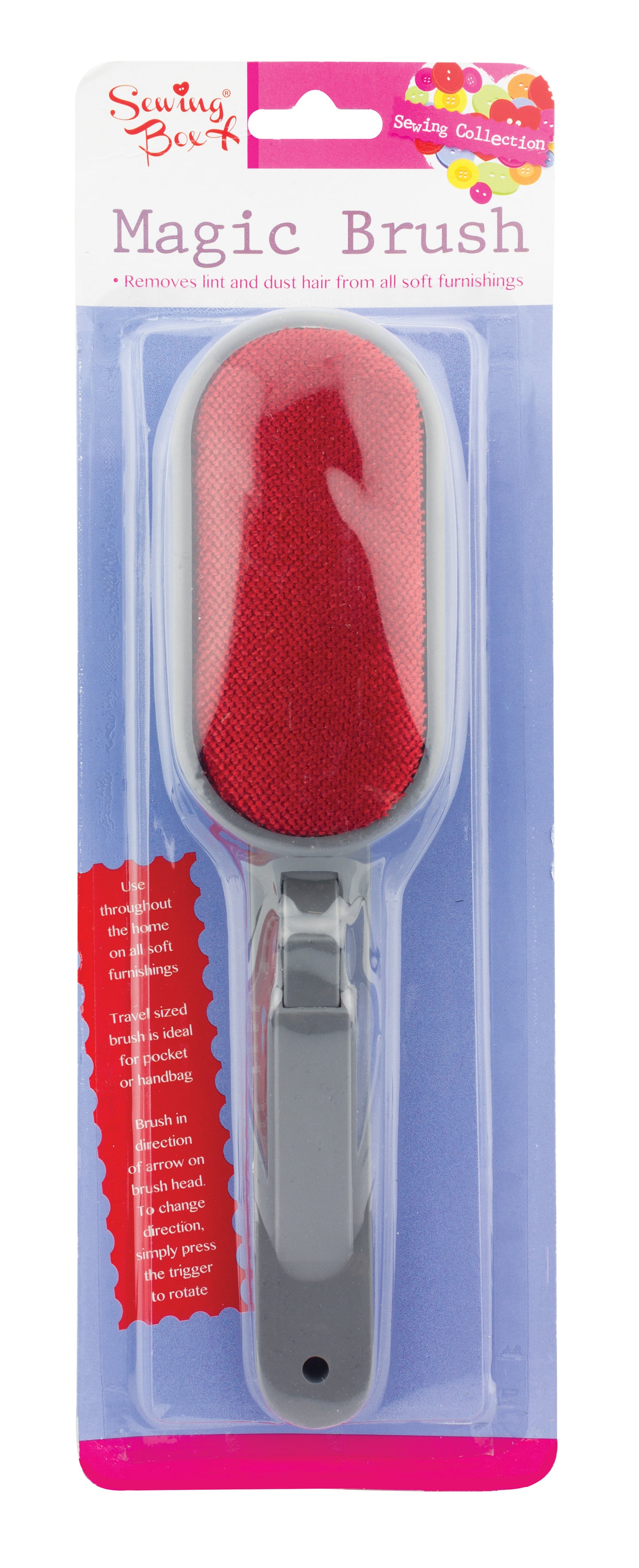 SEWING BOX MAGIC CLOTHES BRUSH. SEW1067-36 \\\KD33698