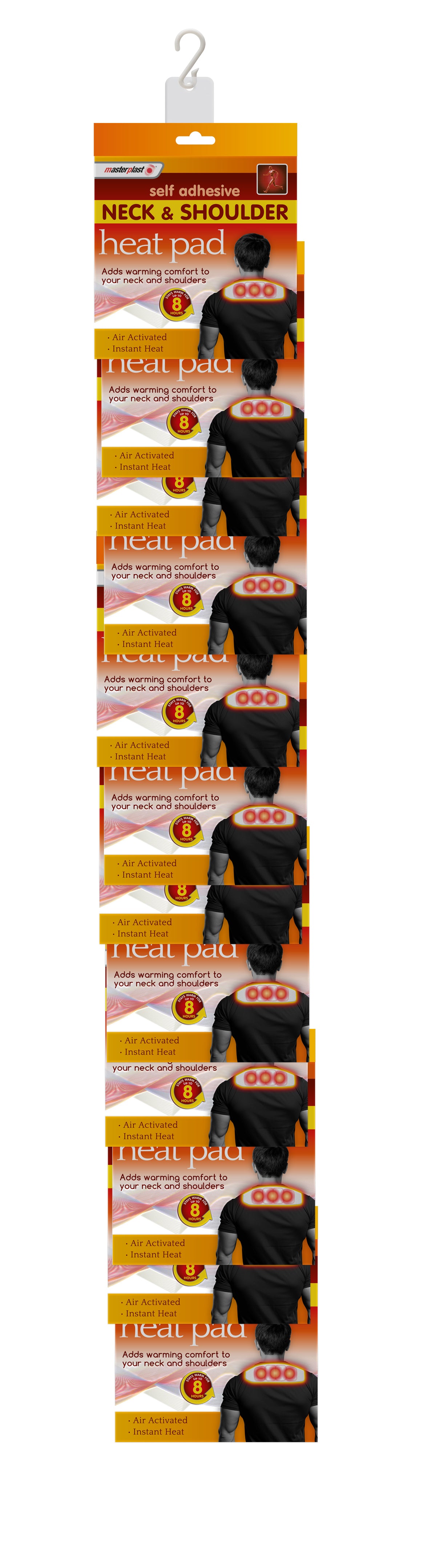MASTERPLAST SELF ADHESIVE NECK & SHOULDER HEAT PAD \\\KD33704