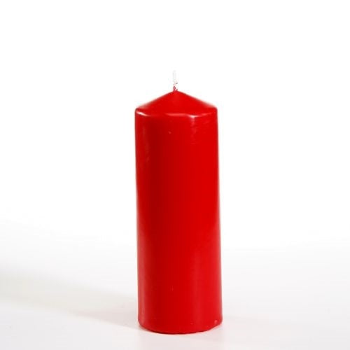 LUMAR VELAS RED PILLAR CANDLE 200 X 70MM \\\KD33783