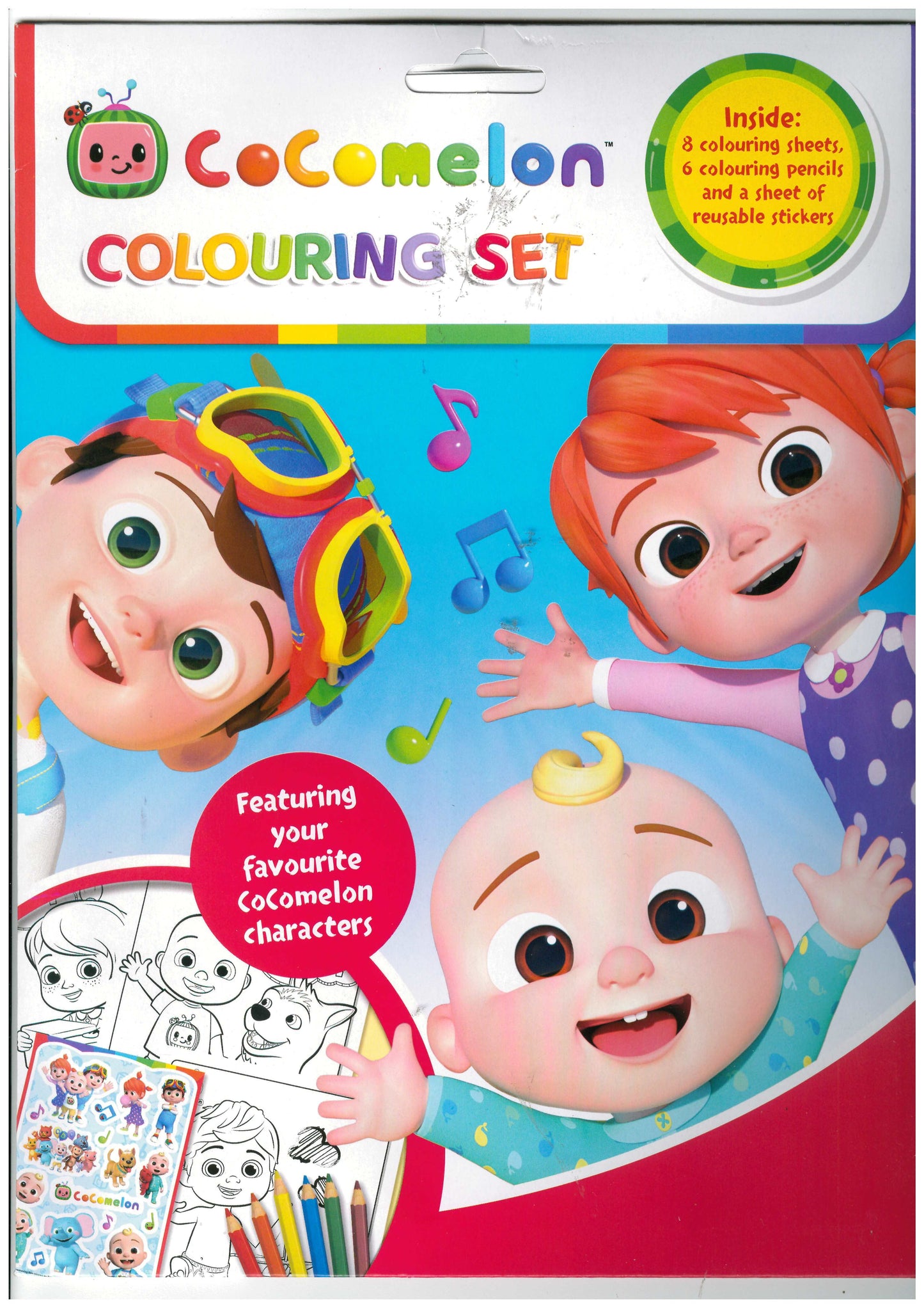 COCOMELON COLOURING SET \\\KD33863