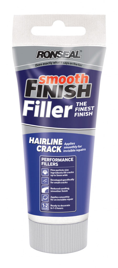 RONSEAL SMOOTH FINISH FILLER HAIRLINE CRACK 330GM \\\KD33922
