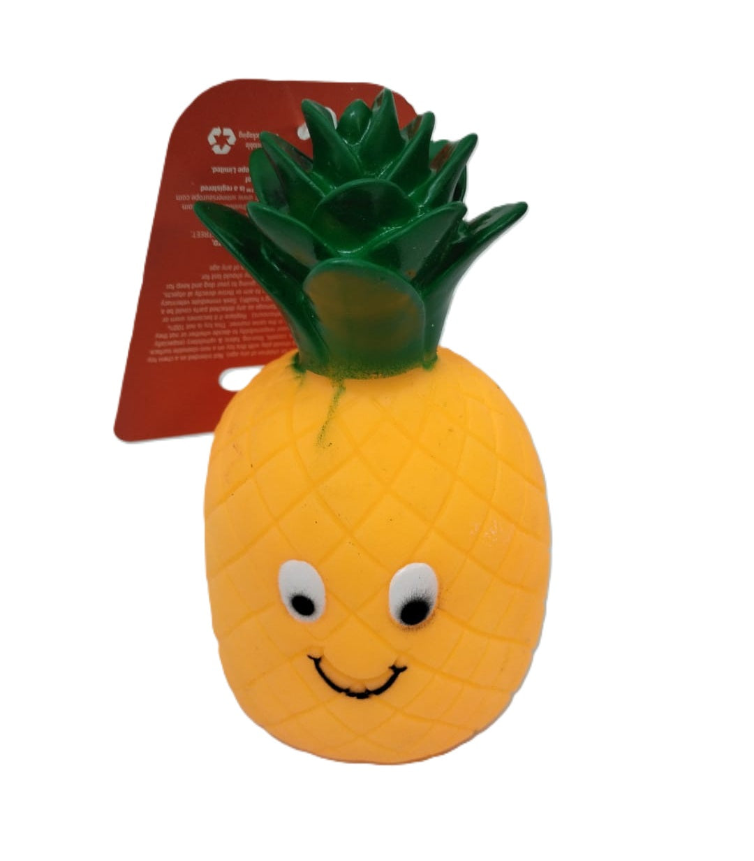 PET TOUCH SQUEAKY PINAAPPLE DOG TOY \\\KD33926