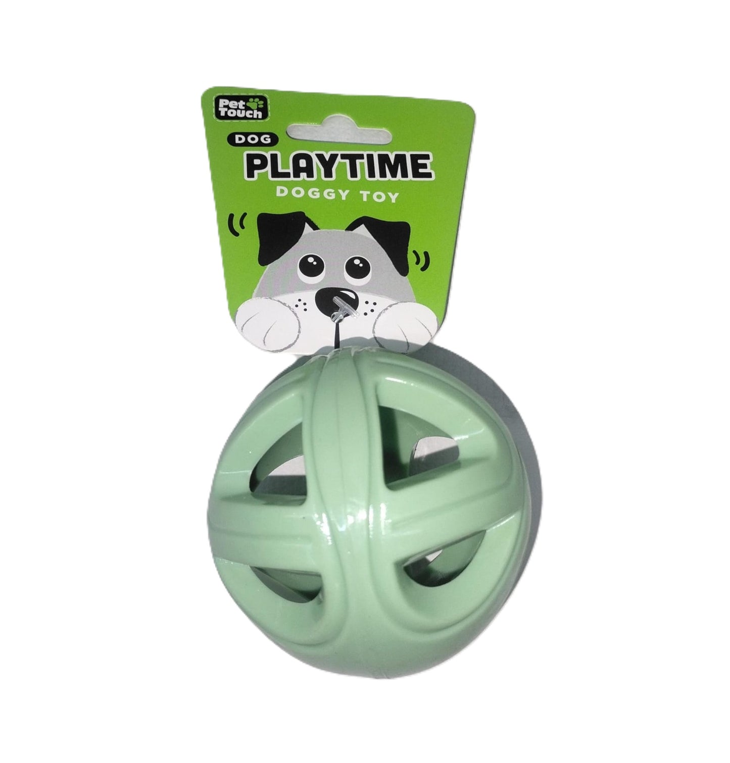 PET TOUCH ASSORTED TPR TREAT BALL DOG TOY \\\KD33937