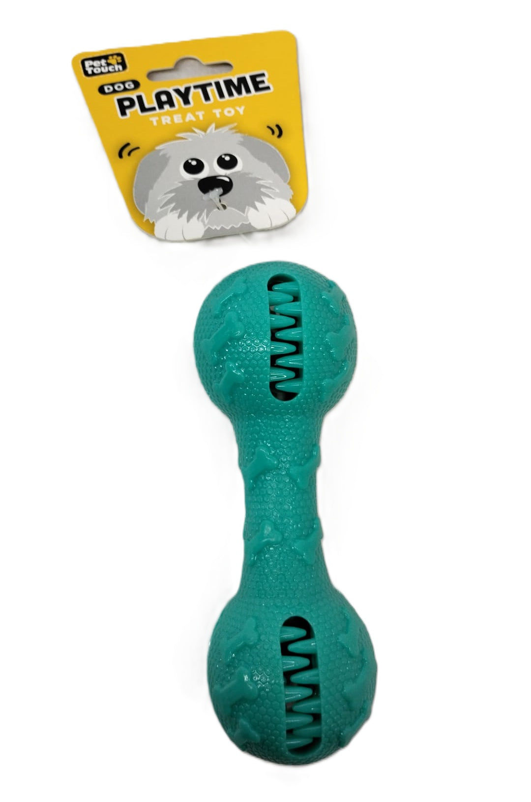 PET TOUCH ASSORTED TPR TREAT BONE DOG TOY \\\KD33938