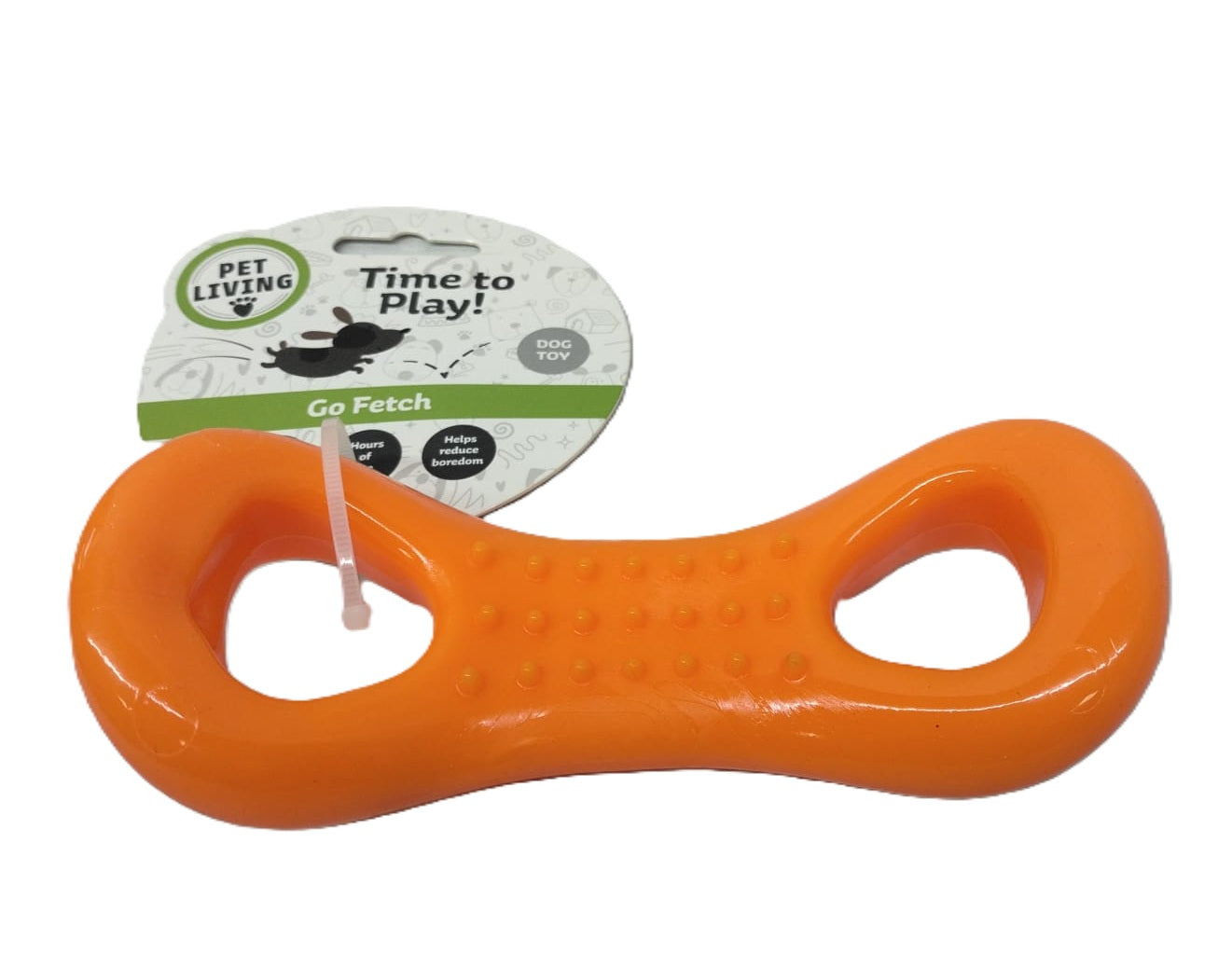 PET LIVING ASSORTED TIME TO PLAY TPR DOG TOY \\\KD33945
