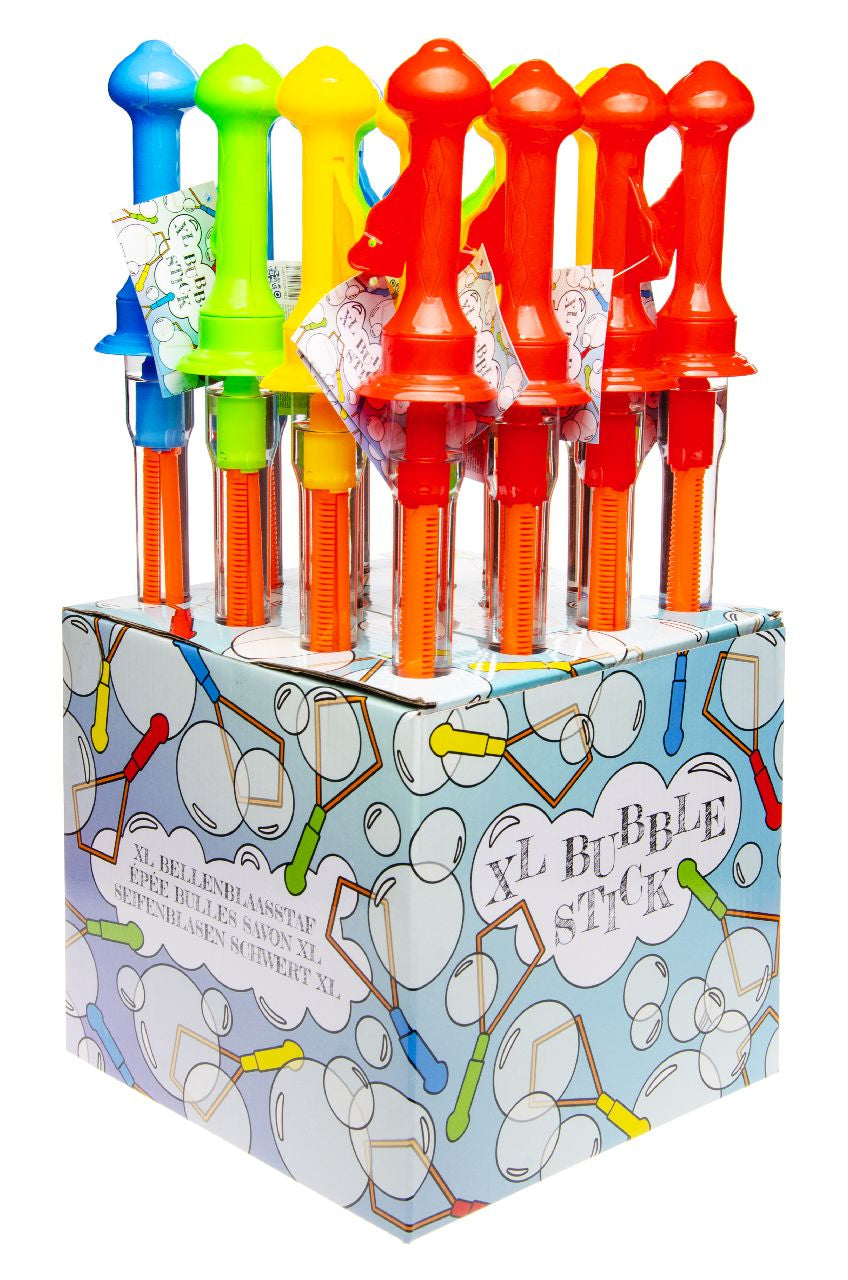 ASSORTED COLOUR XL BUBBLE STICK 100ML \\\KD33989