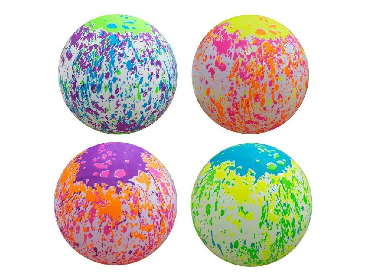 ASSORTED SPLASH PAINT BALL NET  9" / 23CM \\\KD34003