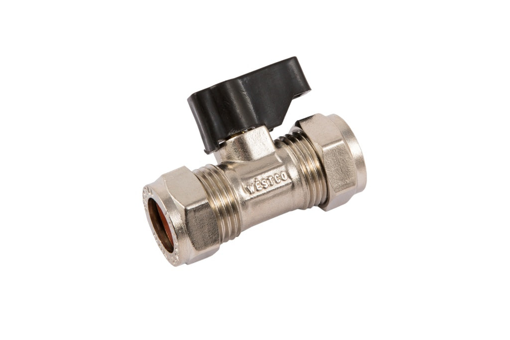 SECURPLUMB SU9984 HANDLED CHROME ISO VALUE 15MM \\\KD34144
