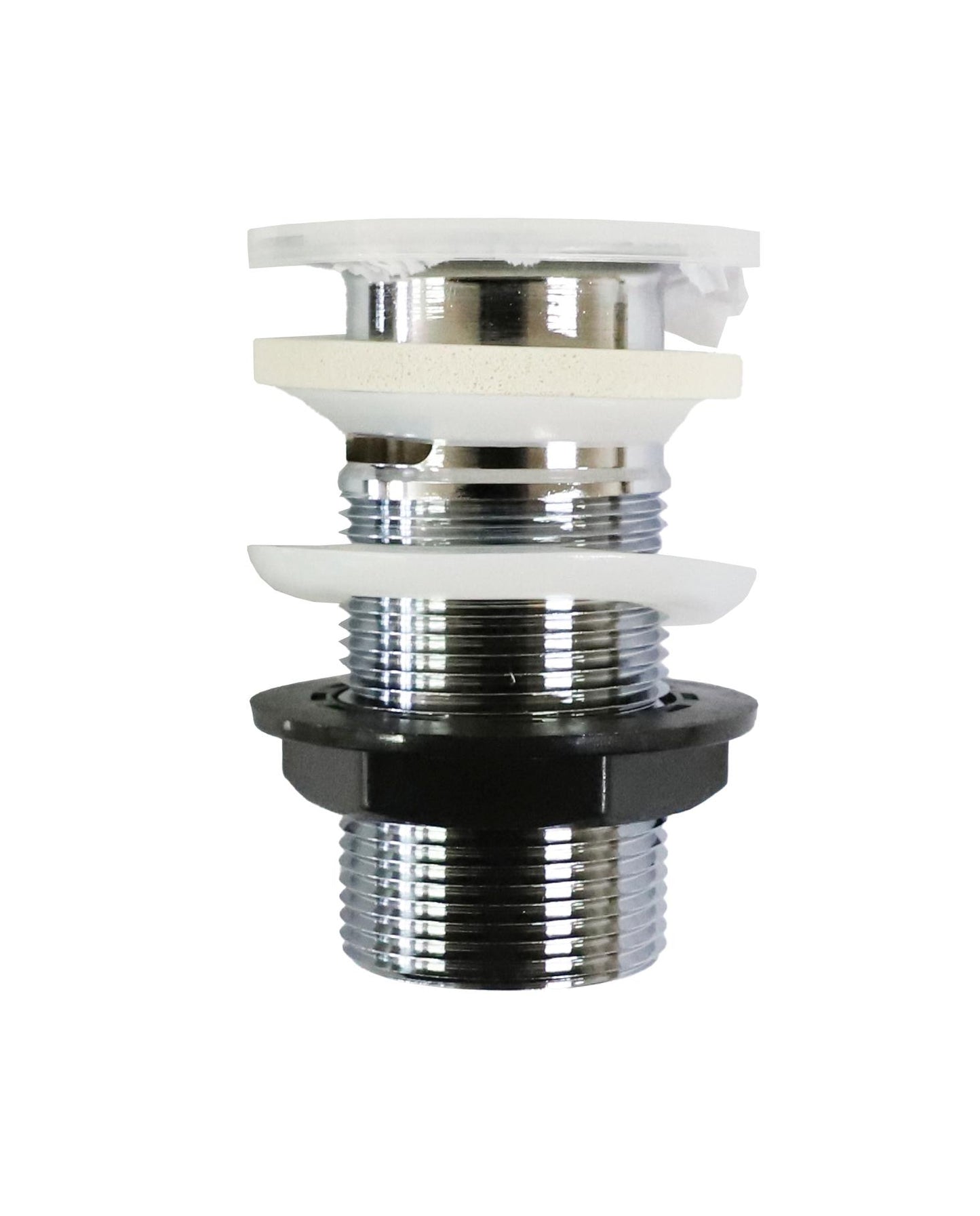 SECURPLUMB SU8843 CLICK CLACK BASIN WASTE - RND COVER \\\KD34182