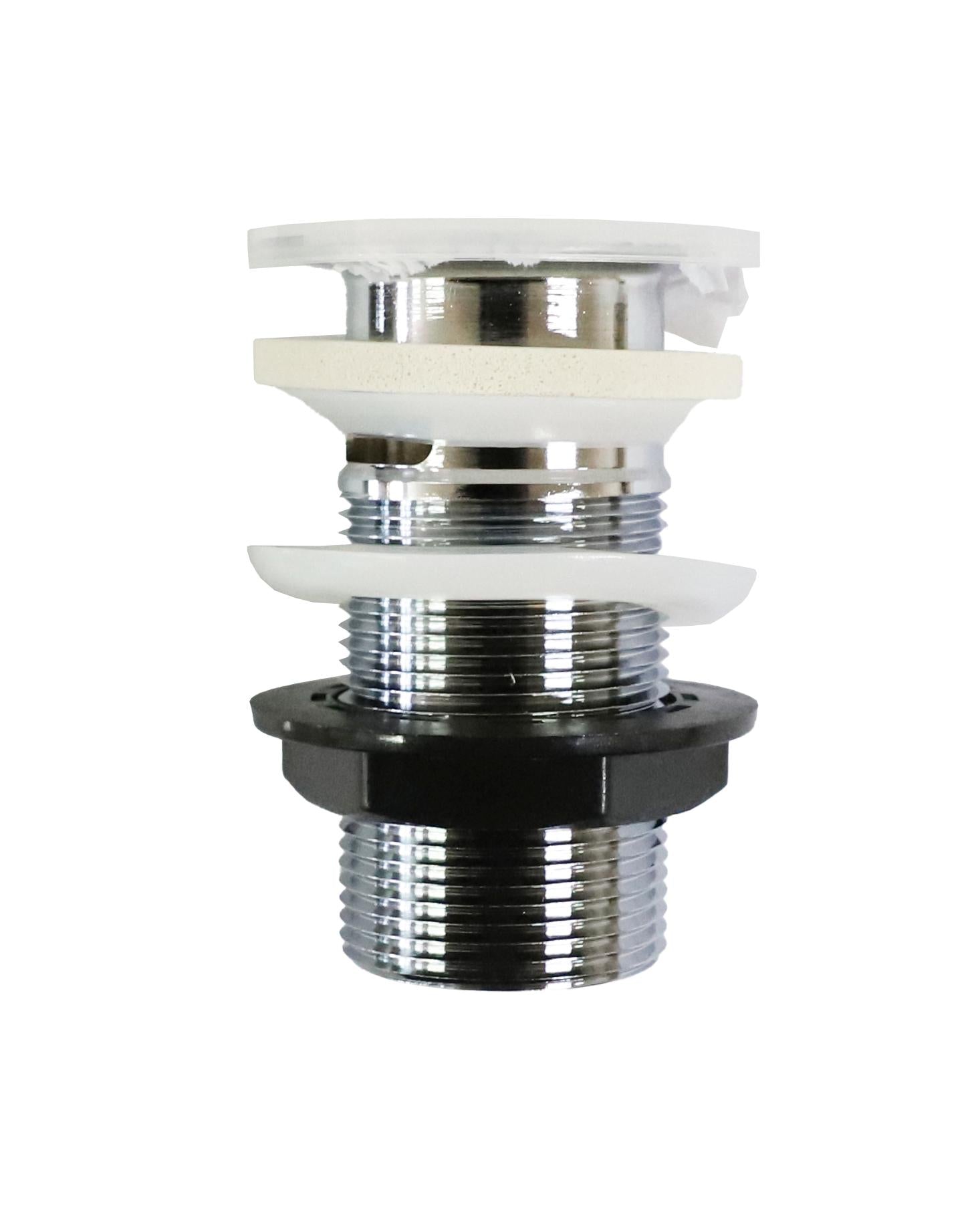 SECURPLUMB SU8843 CLICK CLACK BASIN WASTE - RND COVER \\\KD34182