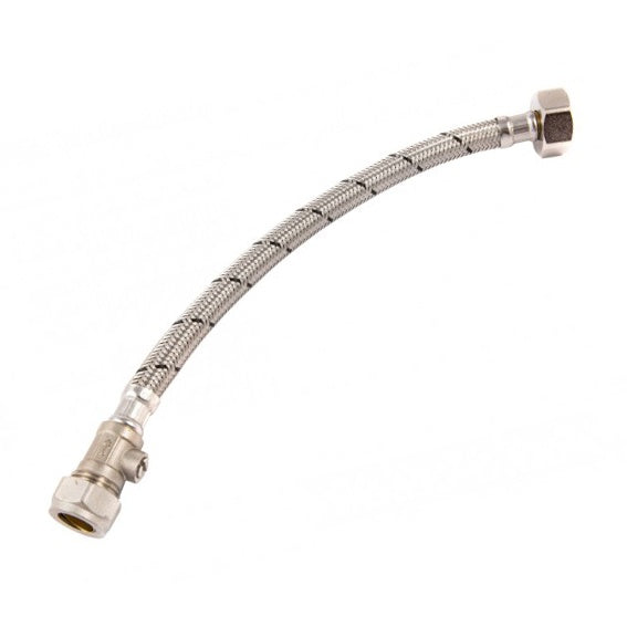 SECURPLUMB SU9909 TAP CONN.FLEXI+VALVE 300X22X3/" \\\KD34236